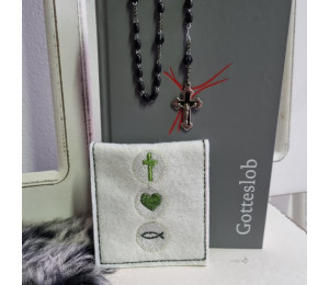 Stickserie ITH -  Rosenkranztasche Vol. 2